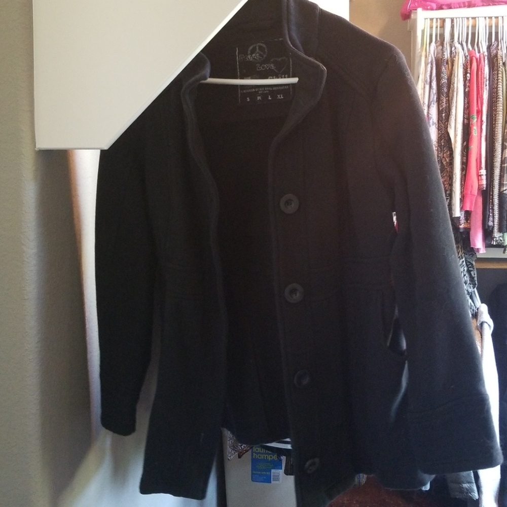 Black lightweight jacket